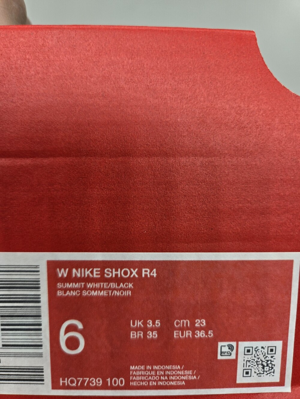 Nike Shox R4 Summit White Light Orewood Brown Women's Shoes Size 6 - Picture 8 of 8